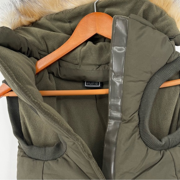 Pajar Pup dog jacket fleece lined faux fur hood XL New without tags - Picture 6 of 6